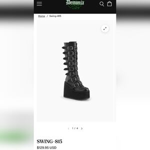 Demonia Swing 815 platform boots